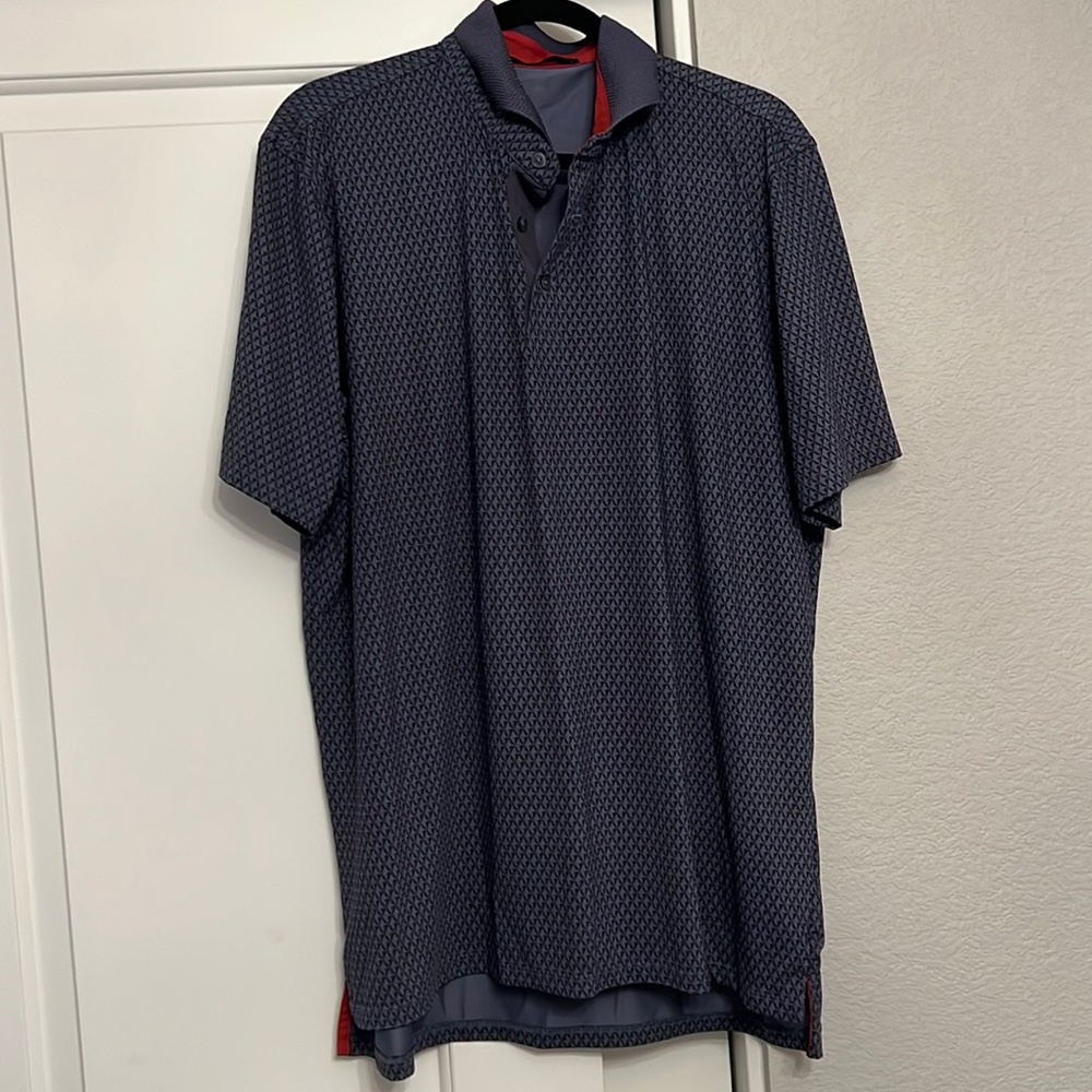 Greyson Golf Polo patterned